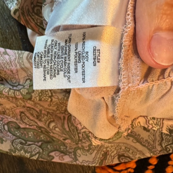 Sanctuary smocked blouse size large boho paisley - Picture 7 of 7